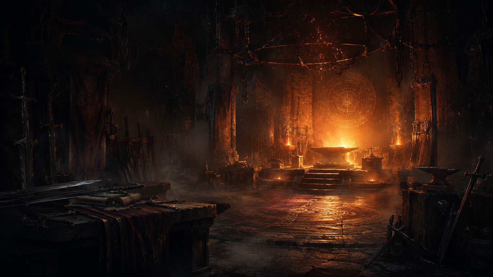 Closed pre-beta forge concept for Umbral Souls Online